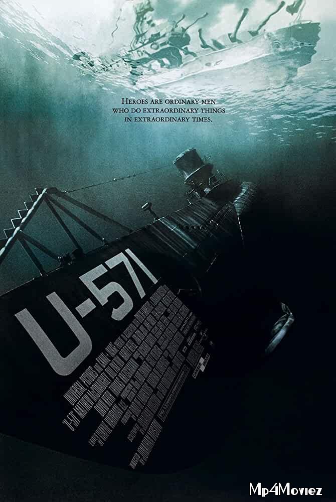 poster of U-571 2000 Hindi Dubbed Full Movie