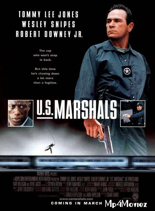 poster of U.S. Marshals 1998 Hindi Dubbed Full Movie