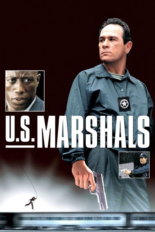 poster of U.S. Marshals 1998 Hindi Dubbed Movie