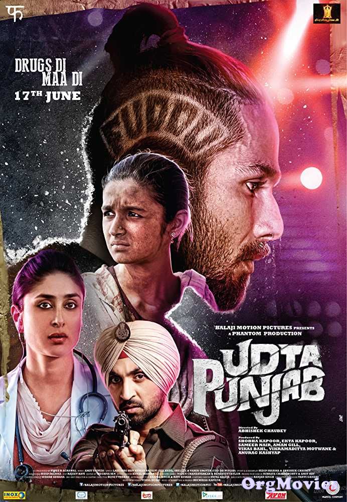 poster of Udta Punjab 2016 Full Movie