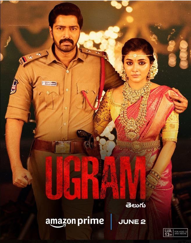 poster of Ugram (2023) Hindi Dubbed Movie