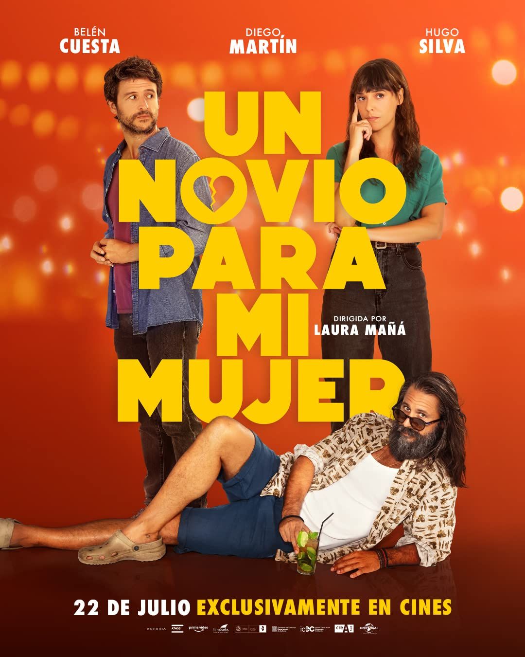 poster of Un novio para mi mujer (2022) Hindi Dubbed (Unofficial) CAMRip