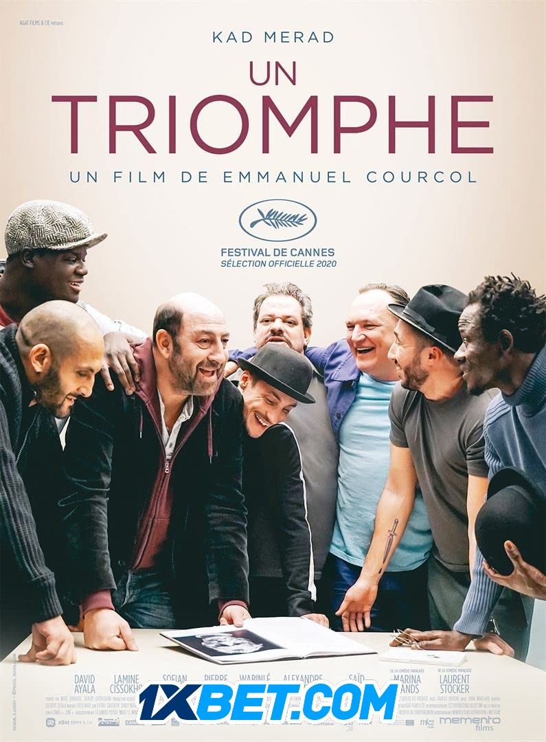 poster of Un triomphe (2021) Hindi (Voice Over) Dubbed WEBRip