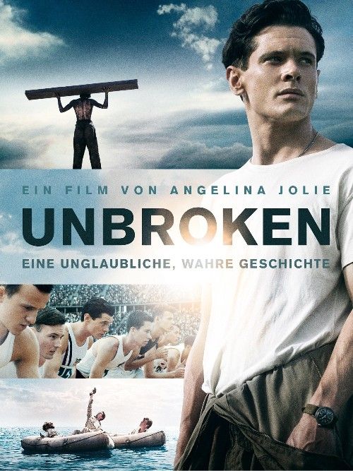 poster of Unbroken (2014) Hindi ORG Dubbed BluRay