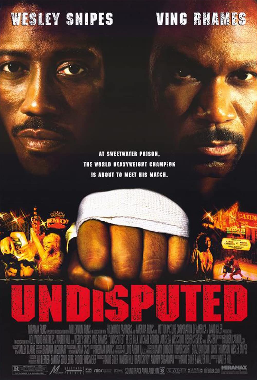 poster of Undisputed (2002) Hindi Dubbed BluRay