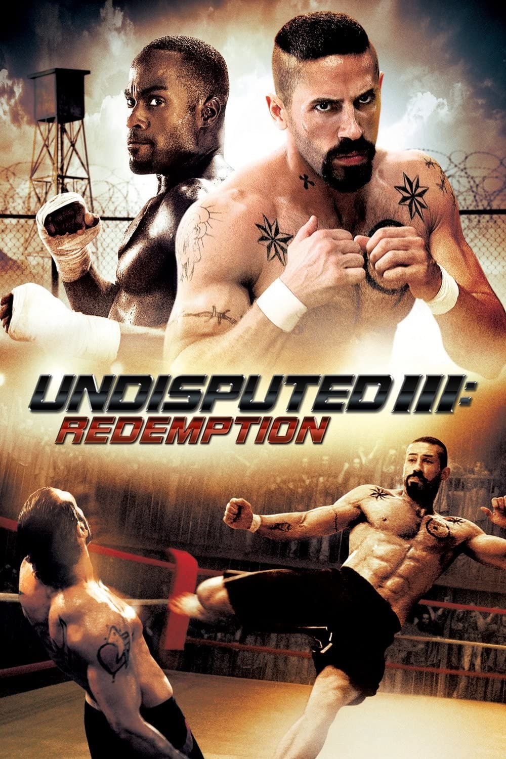 poster of Undisputed 3: Redemption (2010) Hindi Dubbed BluRay