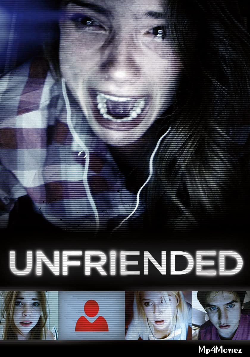 poster of Unfriended (2014) Hindi Dubbed BRRip