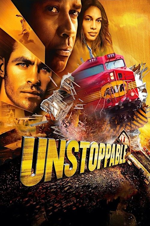 poster of Unstoppable (2010) Hindi Dubbed