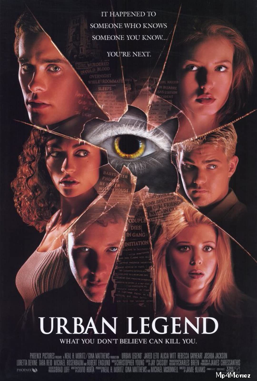 poster of Urban Legend 1998 Hindi Dubbed Full Movie