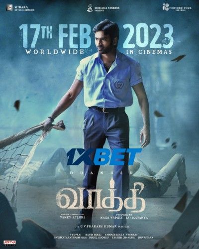 poster of Vaathi (2023) Hindi HQ Dubbed HDCAM