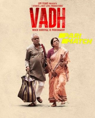 poster of Vadh (2022) Hindi HDCAM