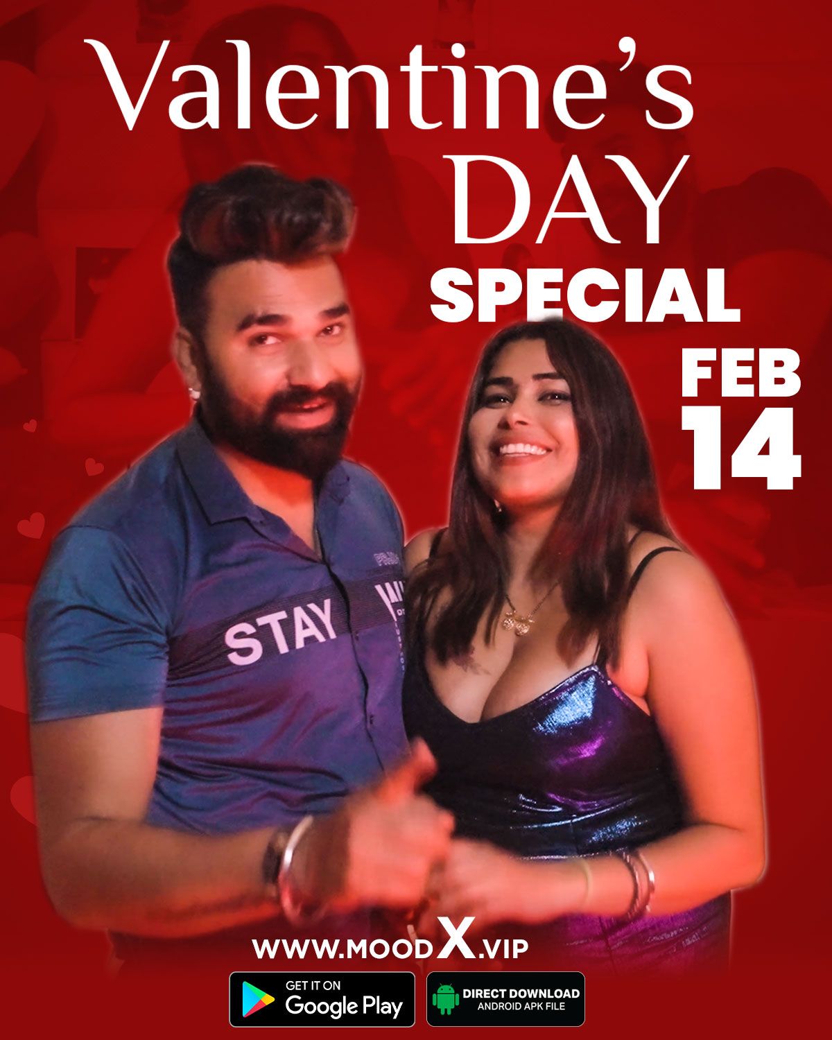 poster of Valentines Day Special (2023) MoodX Short Film HDRip