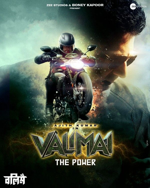 poster of Valimai (2022) Hindi Dubbed HDRip