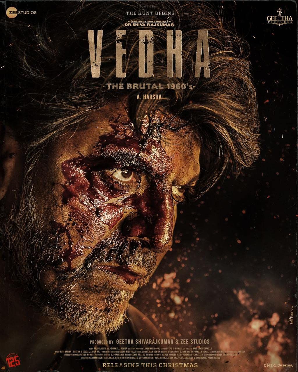 poster of Vedha (2023) Hindi Dubbed HDRip