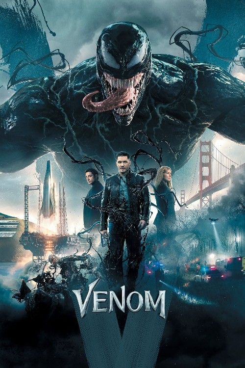 poster of Venom (2018) ORG Hindi Dubbed Movie