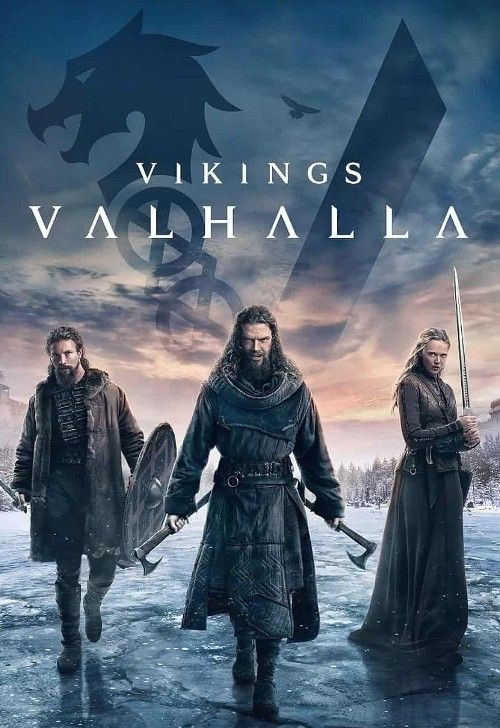 poster of Vikings Valhalla (2024) Season 3 Hindi Dubbed Complete NF Series