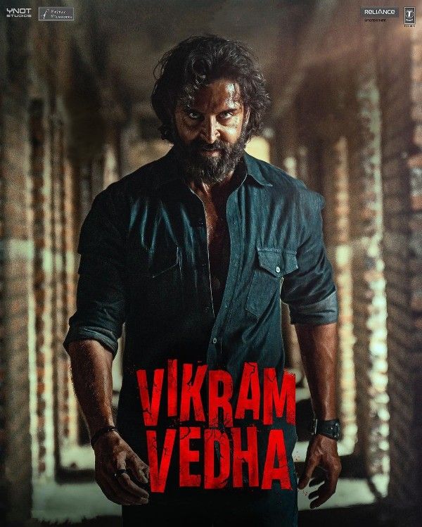 poster of Vikram Vedha (2022) Hindi HDRip