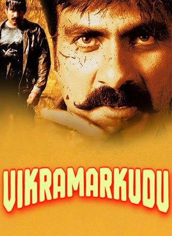 poster of Vikramarkudu (2006) Hindi Dubbed Movie