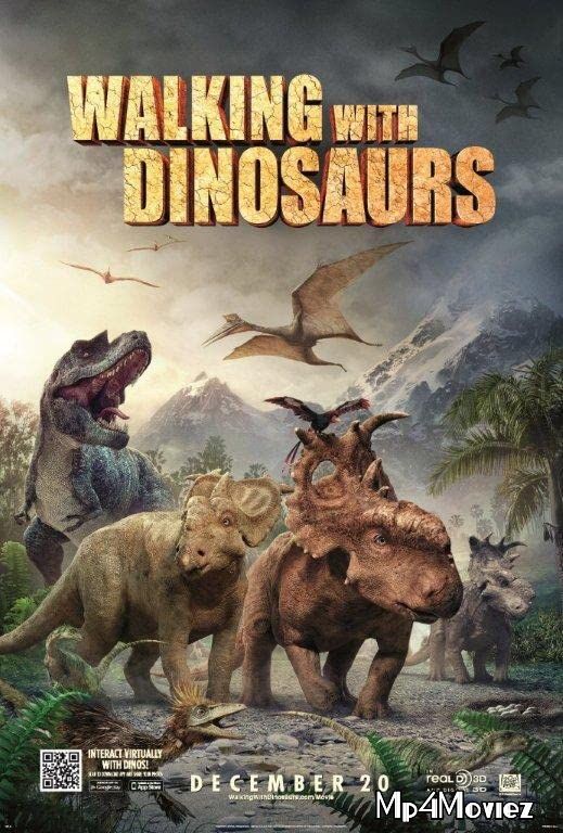 poster of Walking with Dinosaurs (2013) Hindi Dubbed BRRip