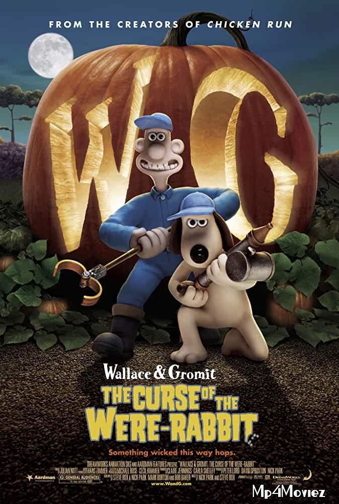 poster of Wallace And Gromit The Curse of the Were-Rabbit 2005 Hindi Dubbed Movie