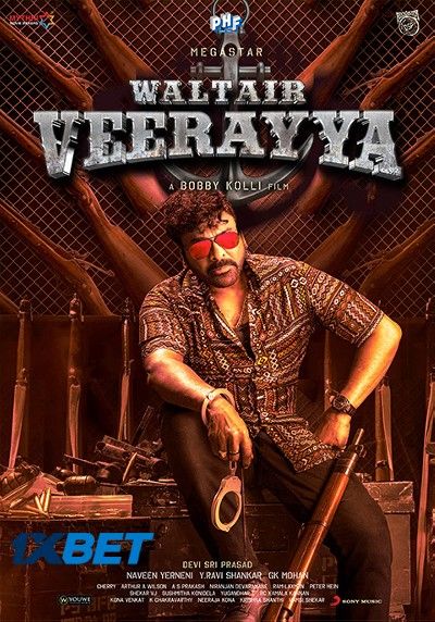 poster of Waltair Veerayya (2023) Hindi Dubbed PreDVDRip