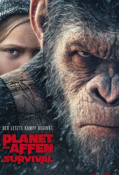 poster of War for the Planet of the Apes (2017) Hindi Dubbed Movie