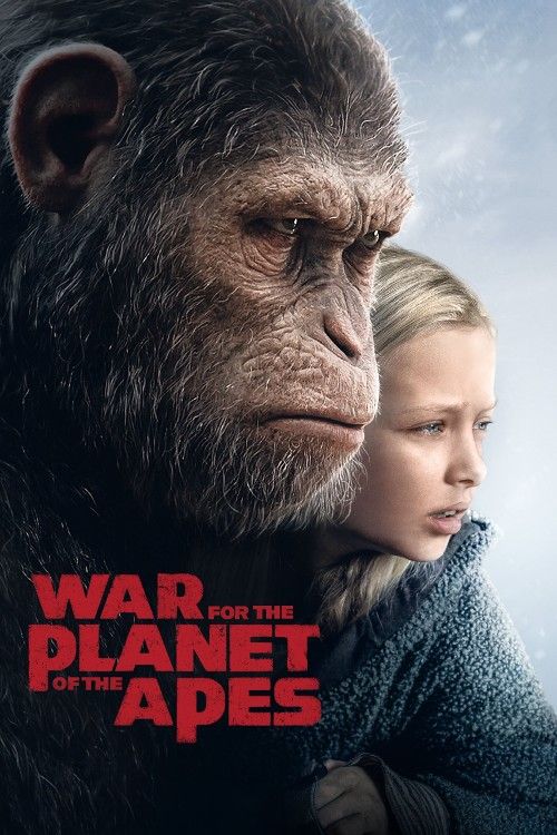 poster of War for the Planet of the Apes (2017) ORG Hindi Dubbed