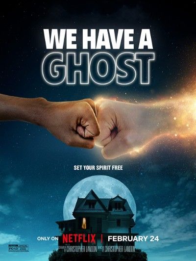 poster of We Have a Ghost (2023) Hindi Dubbed HDRip