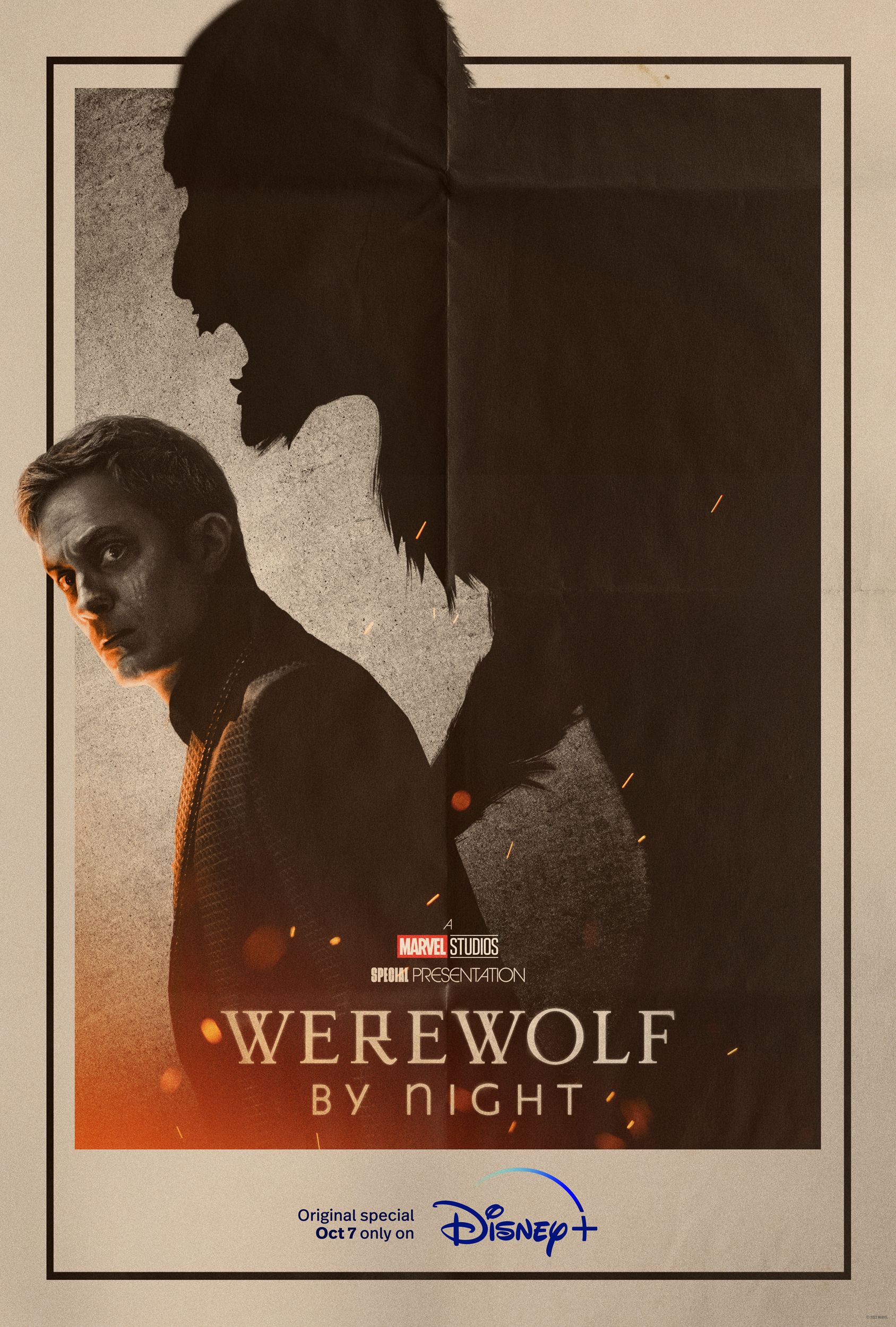 poster of Werewolf by Night (2022) Tamil Dubbed (Unofficial) WEBRip