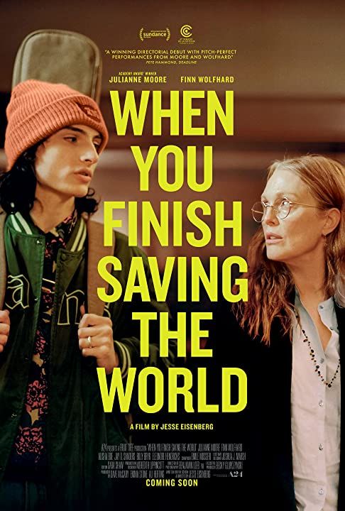 poster of When You Finish Saving the World 2022 Bengali Dubbed (Unofficial) WEBRip