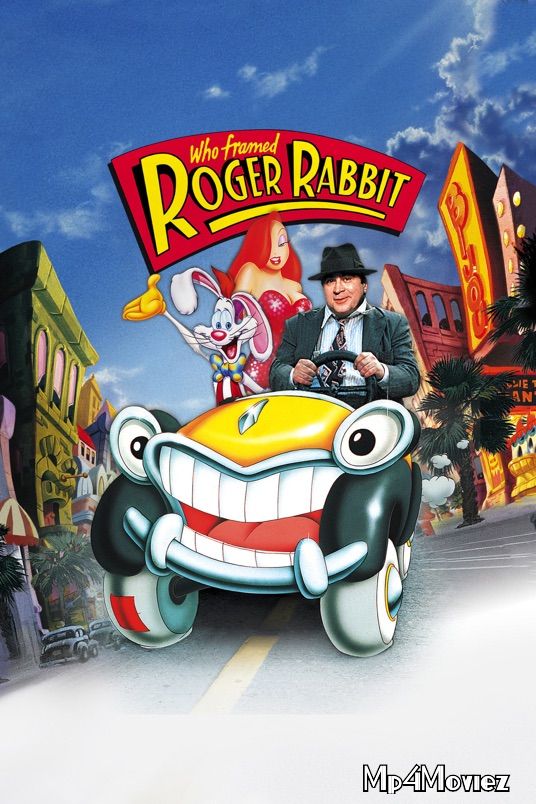 poster of Who Framed Roger Rabbit 1988 Hindi Dubbed Movie