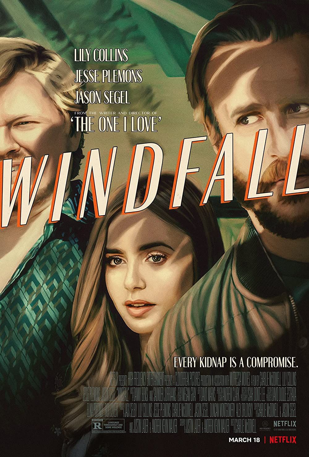 poster of Windfall (2022) Hindi Dubbed HDRip