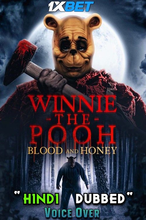 poster of Winnie the Pooh: Blood and Honey 2023 Hindi Dubbed (Unofficial) WEBRip