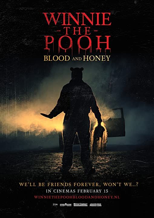 poster of Winnie the Pooh: Blood and Honey 2023 Tamil Dubbed (Unofficial) WEBRip