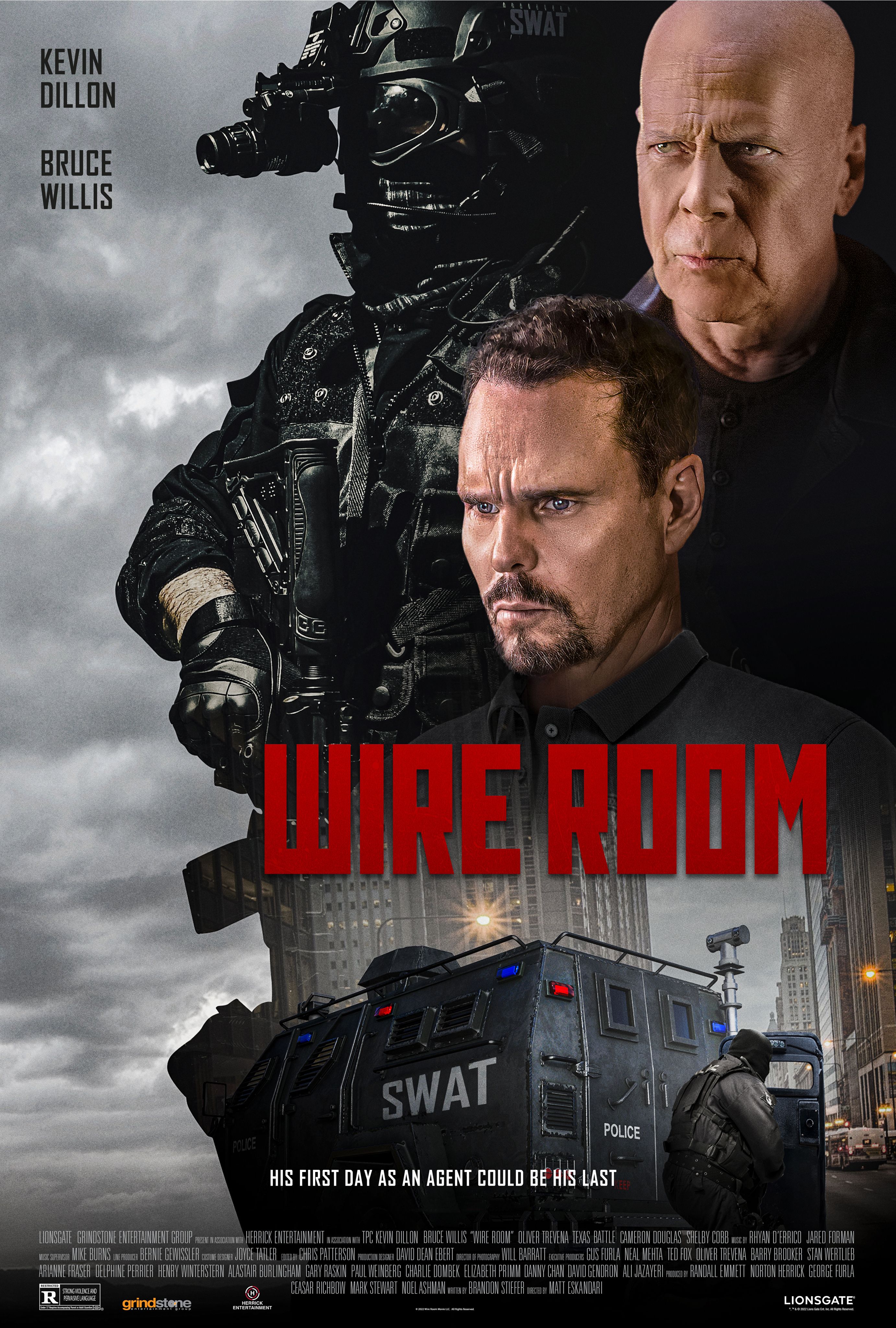 poster of Wire Room (2022) Hindi Dubbed (Unofficial) WEBRip