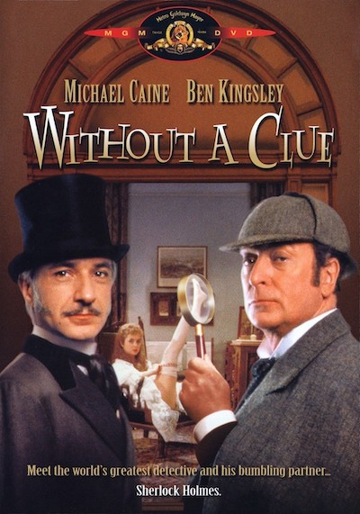 poster of Without a Clue 1988 Hindi Dubbed BluRay