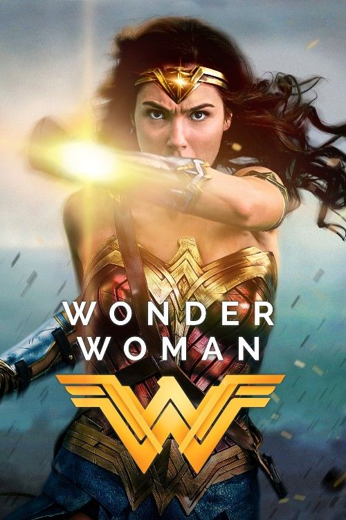 poster of Wonder Woman (2017) ORG Hindi Dubbed Movie