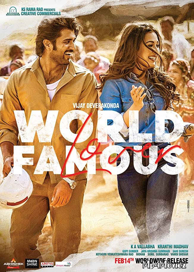 poster of World Famous Lover (2020) Hindi Dubbed UNCUT HDRip