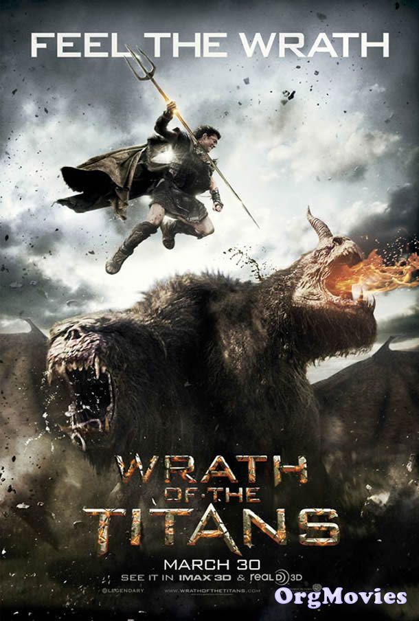 poster of Wrath of the Titans 2012 Hindi dubbed Full Movie