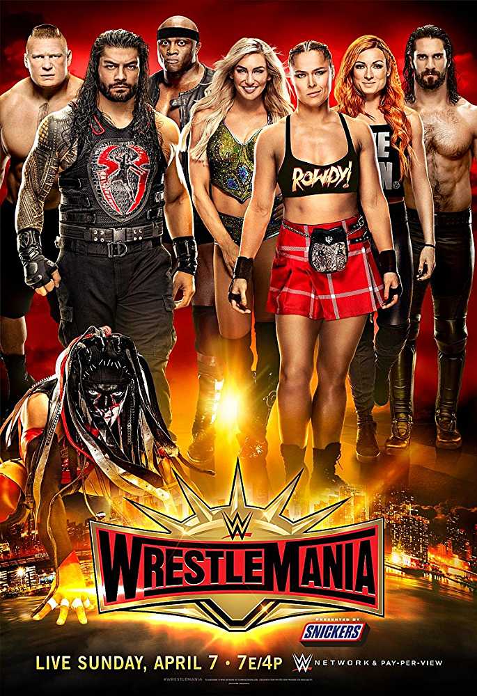 poster of WrestleMania 35 2019 PPV Full Show