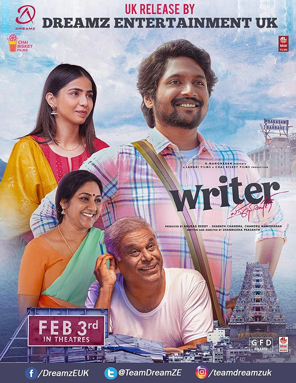 poster of Writer Padmabhushan 2023 Hindi (Studio-Dubbed) HDRip