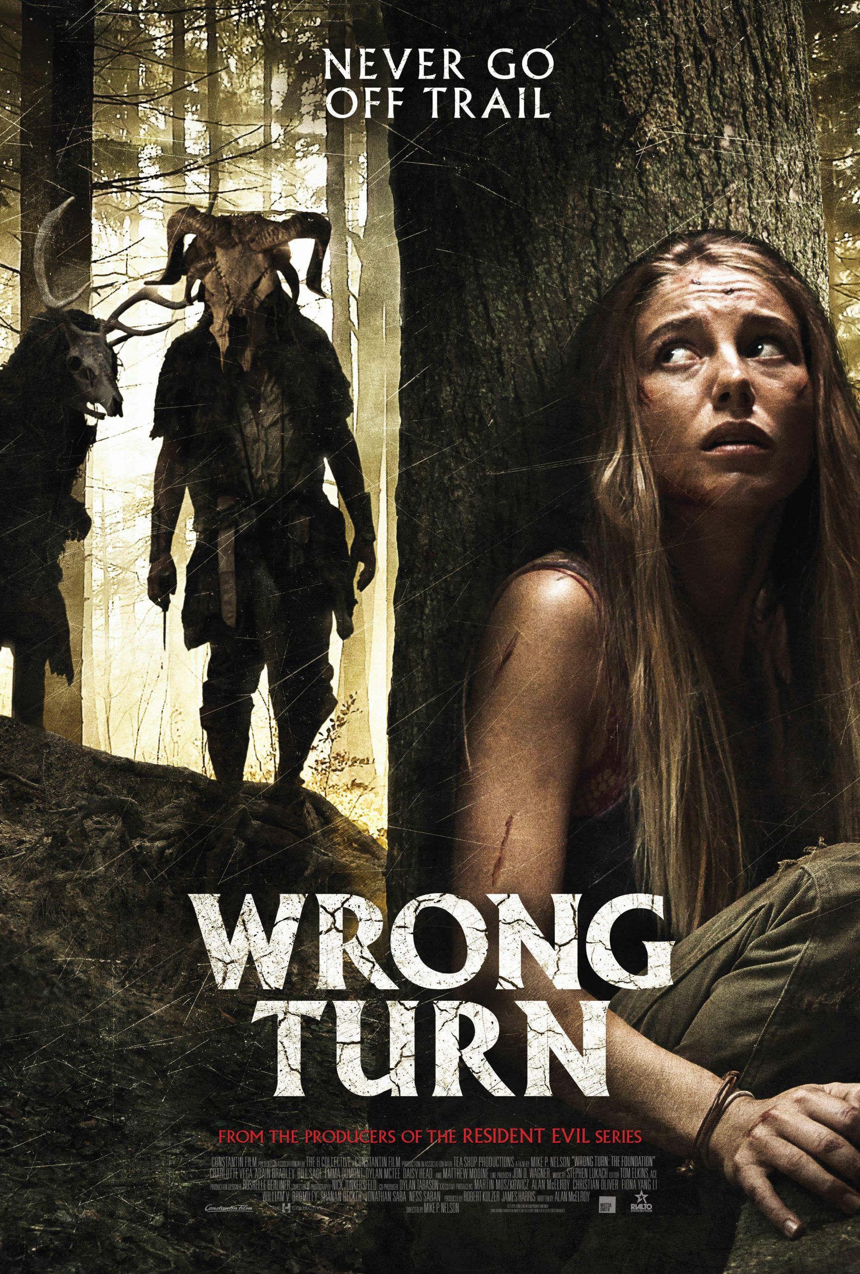 poster of Wrong Turn (2021) Hindi Dubbed BluRay