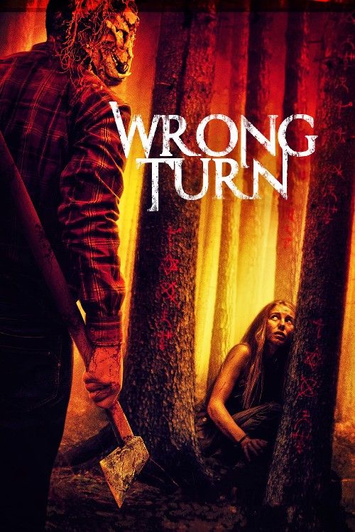 poster of Wrong Turn (2021) ORG Hindi Dubbed Movie