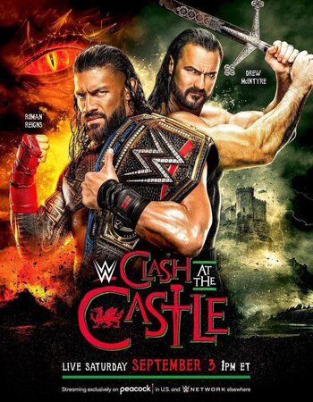 poster of WWE Clash at the Castle (2022) PPV HDTV