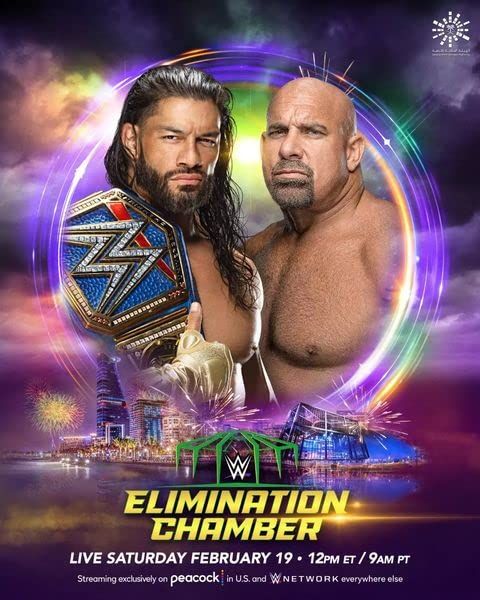 WWE Elimination Chamber (2022) HDTV download full movie