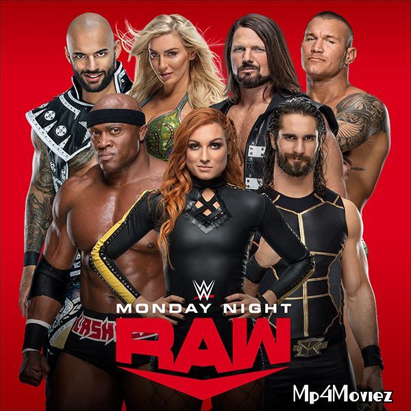 poster of WWE Monday Night Raw 19th April (2021) HDTV