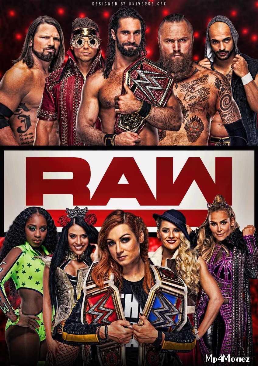 poster of WWE Monday Night Raw 23 November (2020) Full Show