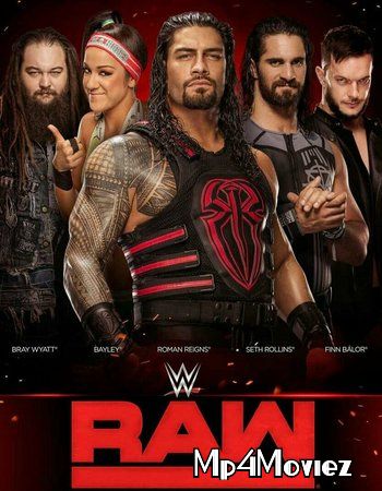 poster of WWE Monday Night Raw 23rd August (2021) HDTV