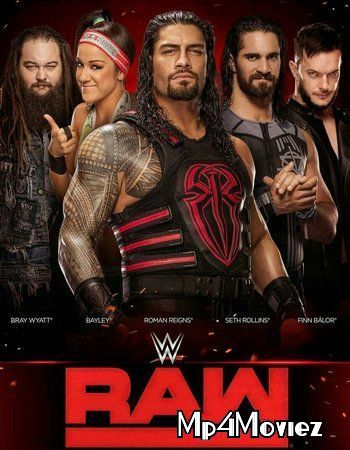 poster of WWE Monday Night Raw 6th September (2021) HDTV