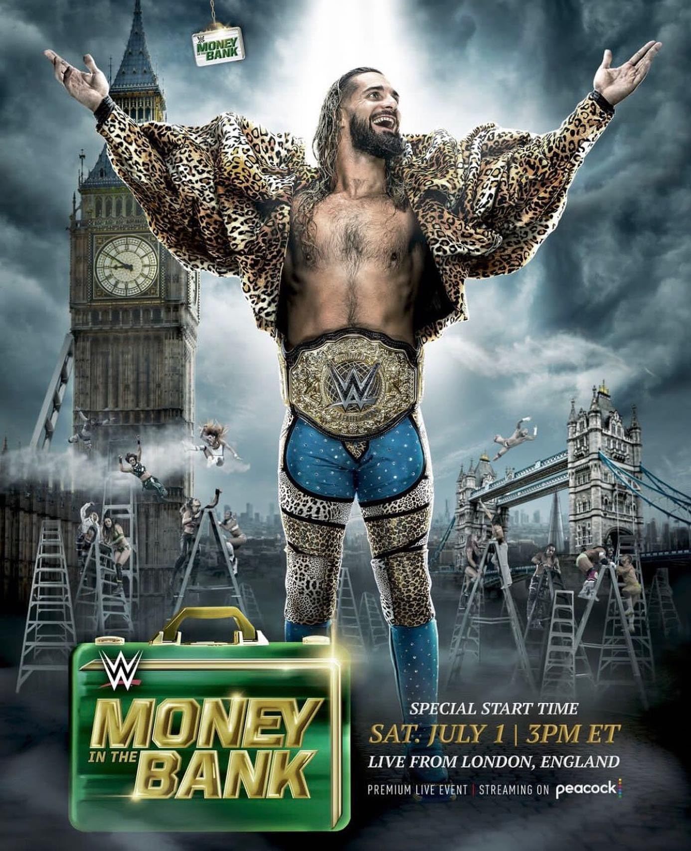 poster of WWE Money in the Bank (2023) HDTV